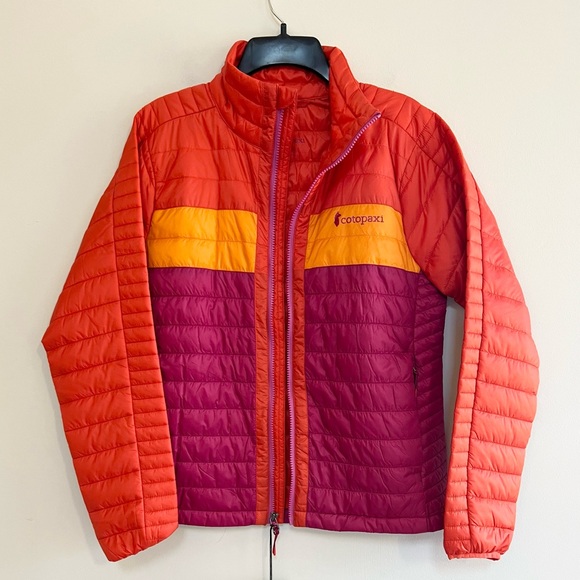 Cotopaxi NWT Women's Capa Insulated Jacket in Canyon/Raspberry, size S - Picture 5 of 15